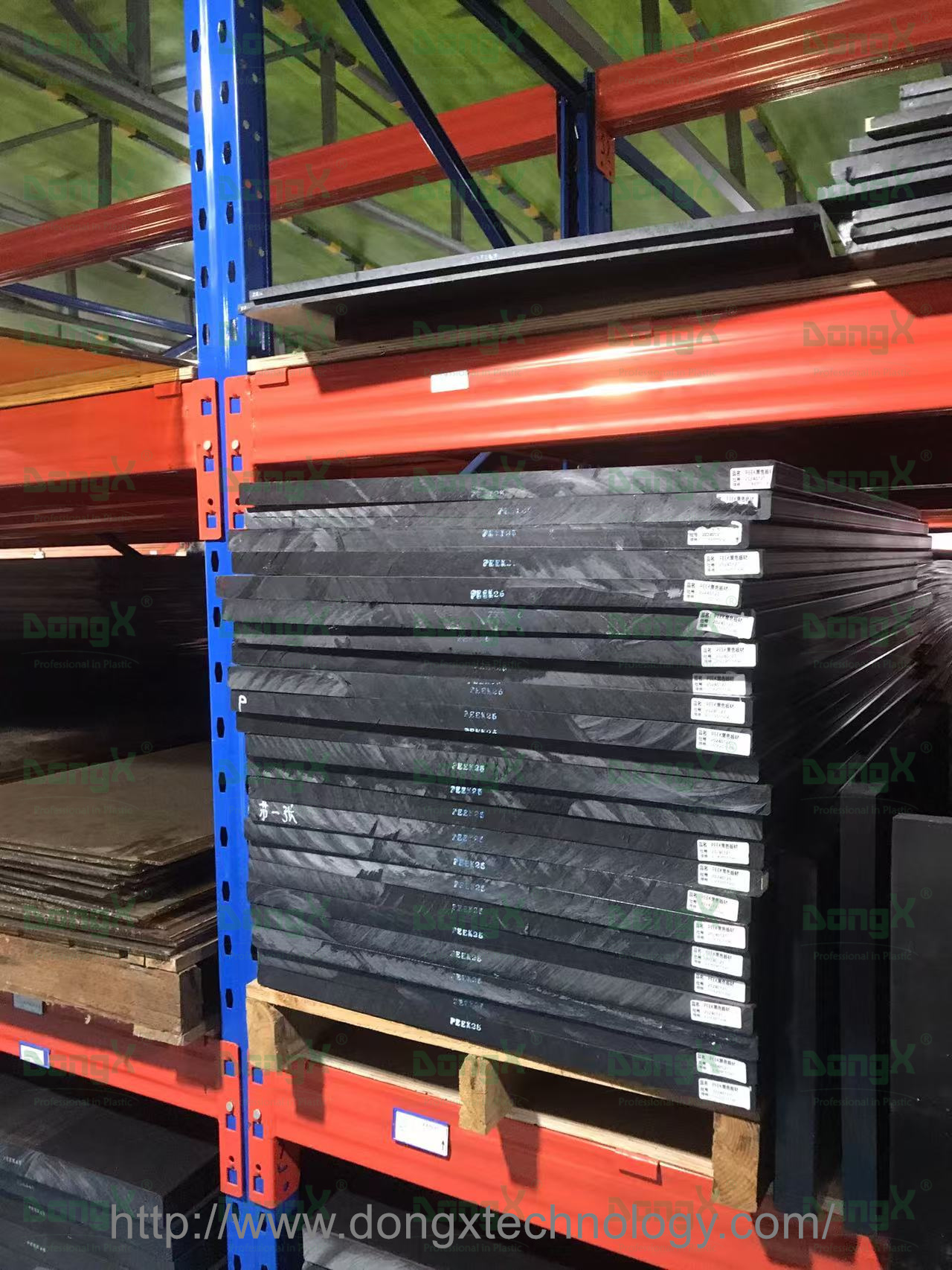 DongX Black PEEK sheet and Rod stock