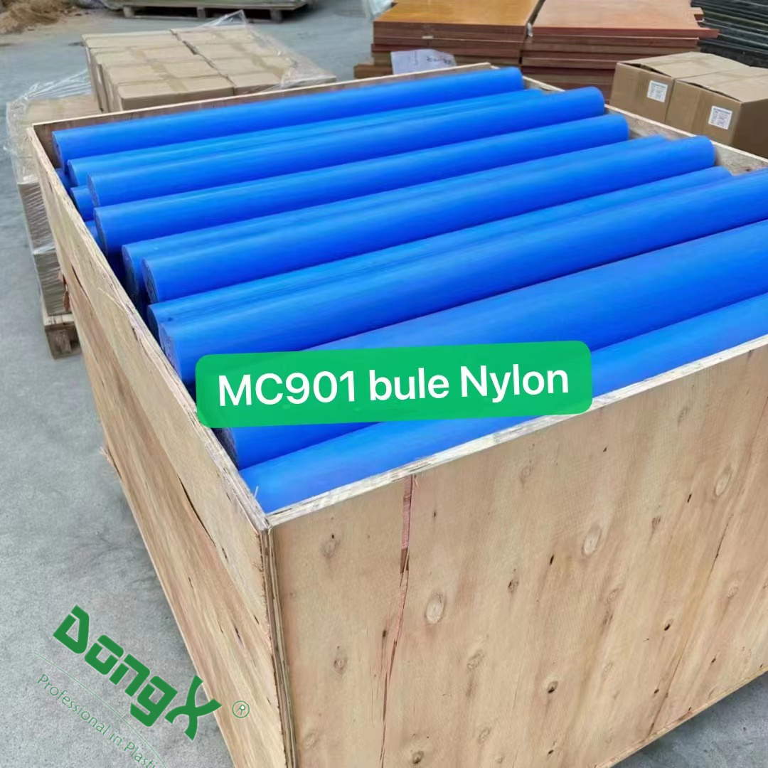 MC901 Blue Nylon rod is ready to ship