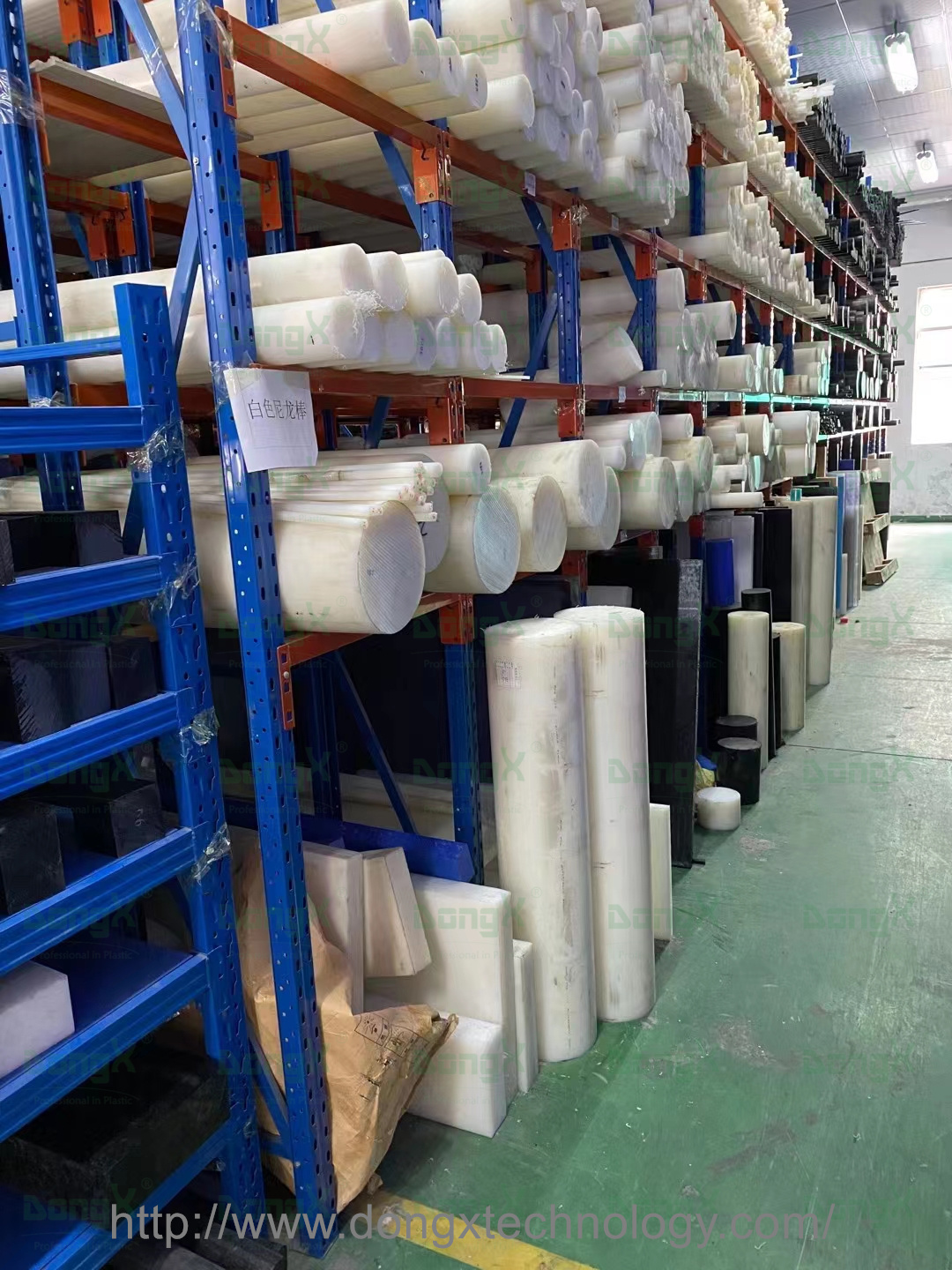DongX PA nylon white rod in stock