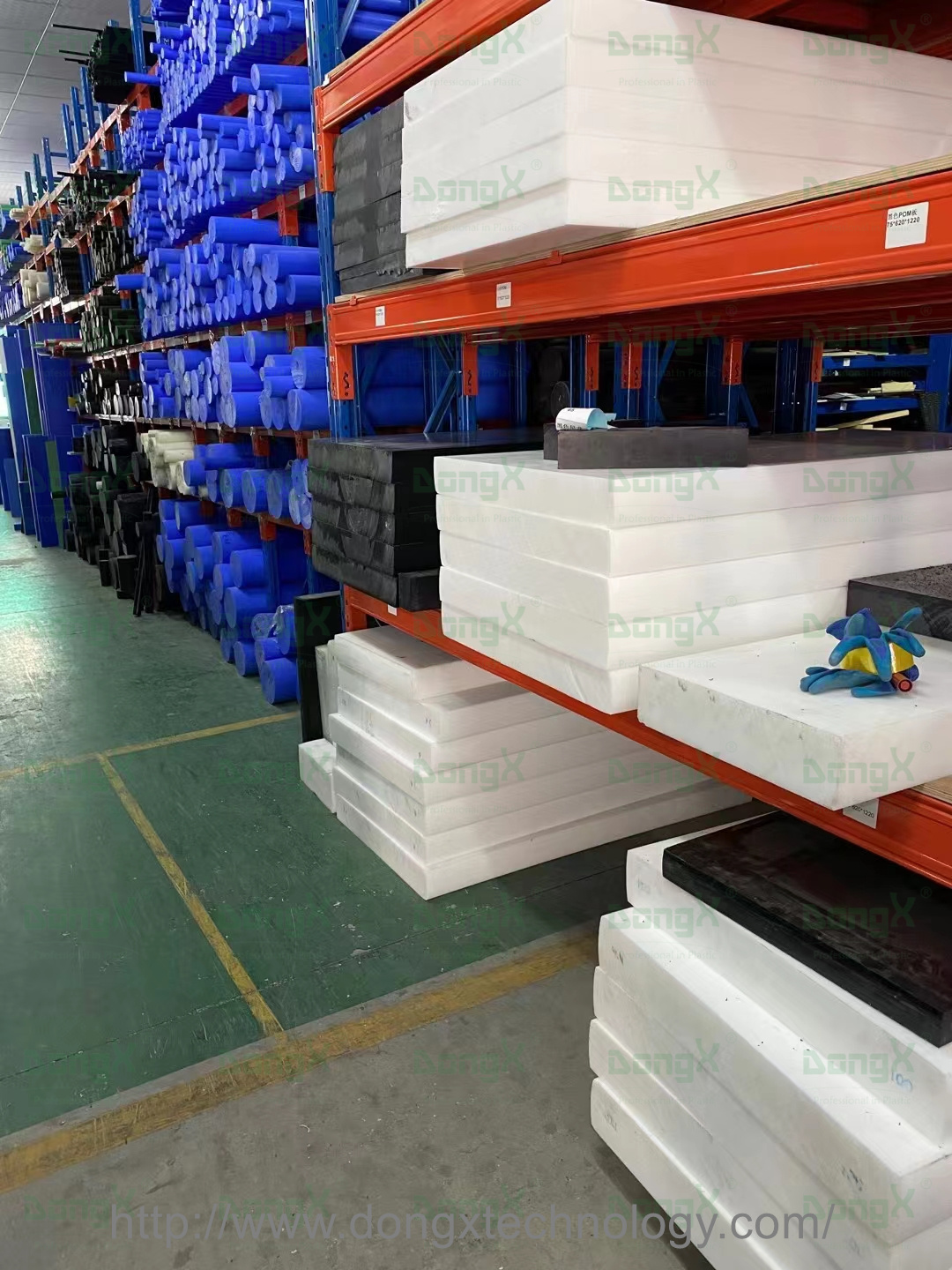 DongX White black POM delrin sheet stock
