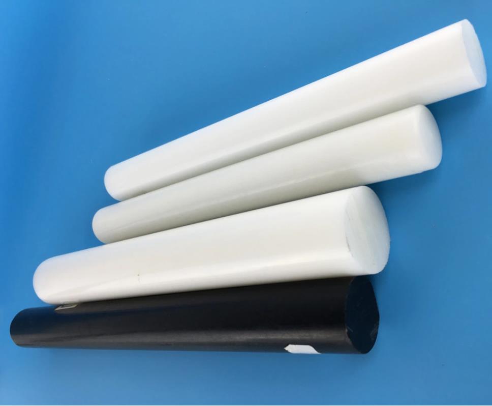 White black Pom Acetal Copolymer Plastic Pom Rod