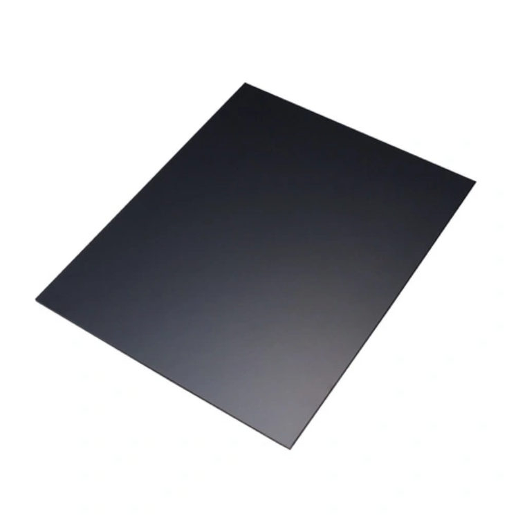 High Gloss Black ABS Sheet for Advertising Use