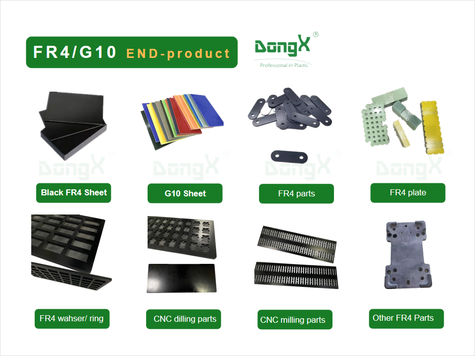 ESD Black FR4 Processing Parts