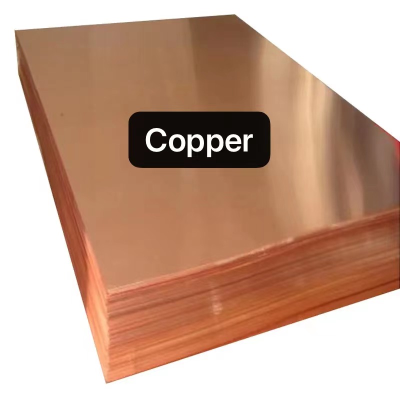 Copper Sheets Brass Plate T2 T1 Copper Products 99.9 Pure Copper Brass Plate