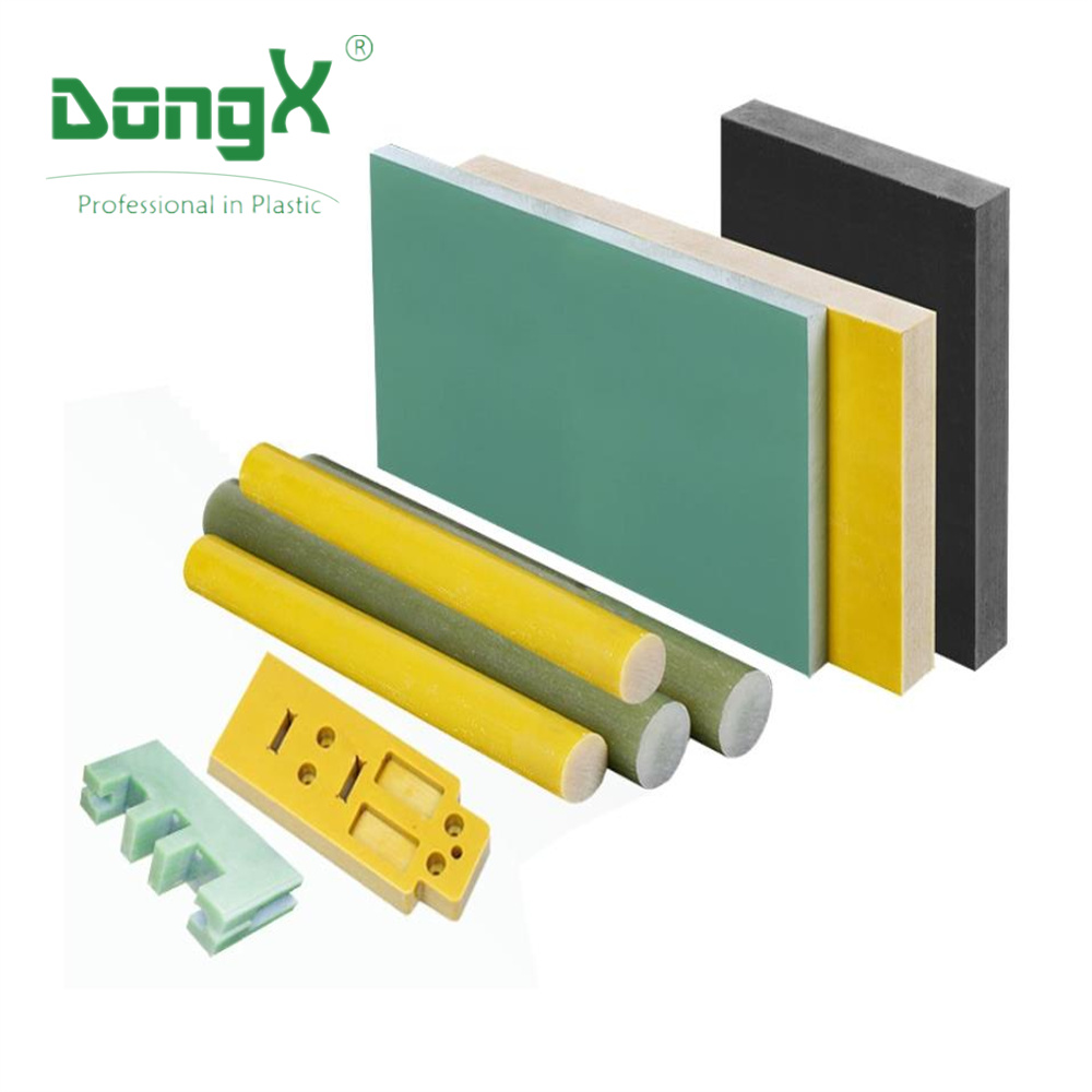 Black/Yellow/Green FR4 Epoxy Glass Laminated Sheet rod tube
