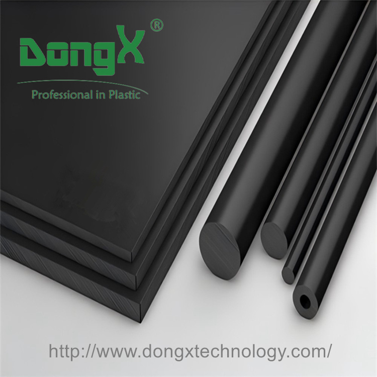 Black PEEK Plastic Sheet Polyetheretherketone Sheet