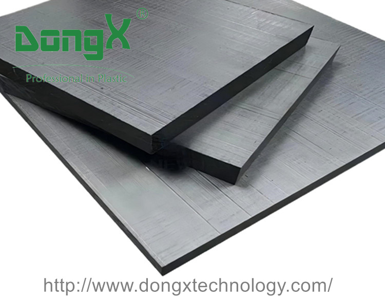 Black PEEK+CF+PTFE+Graphite Sheet (PEEK-HPV)